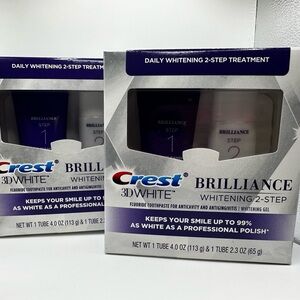 Crest 3D White Brilliance Whitening Kit New